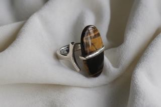 Torun tiger eye ring photo